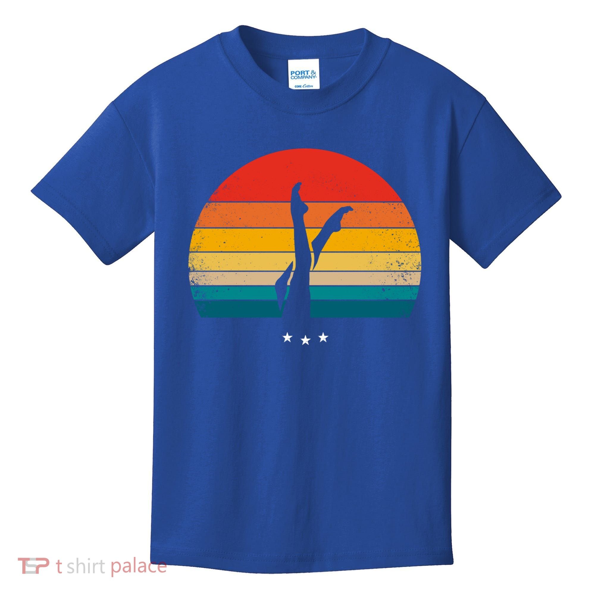 Synchronized Swimming Retro Gift Kids T-Shirt