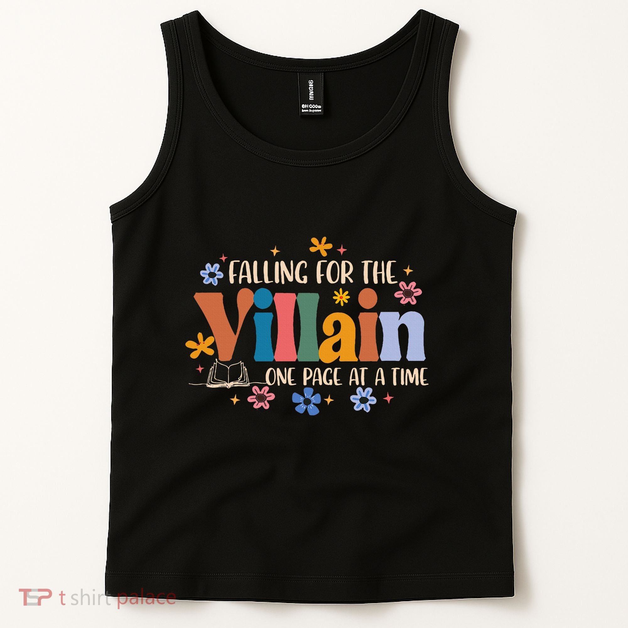 Spicy Smut Reader Falling For The Villain One Page At A Time Tank Top