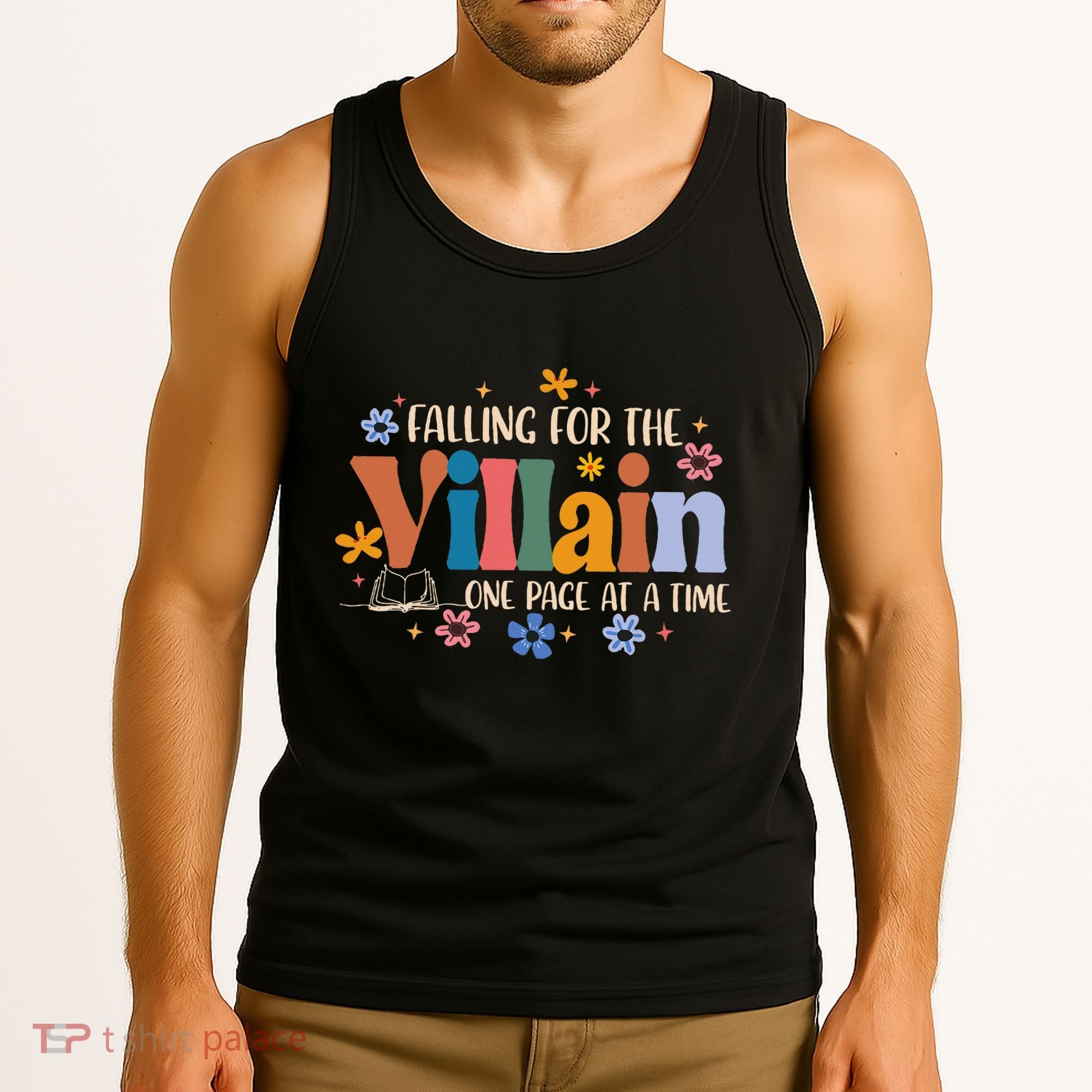 Spicy Smut Reader Falling For The Villain One Page At A Time Tank Top