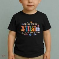 Spicy Smut Reader Falling For The Villain One Page At A Time Toddler T-Shirt thumb 2