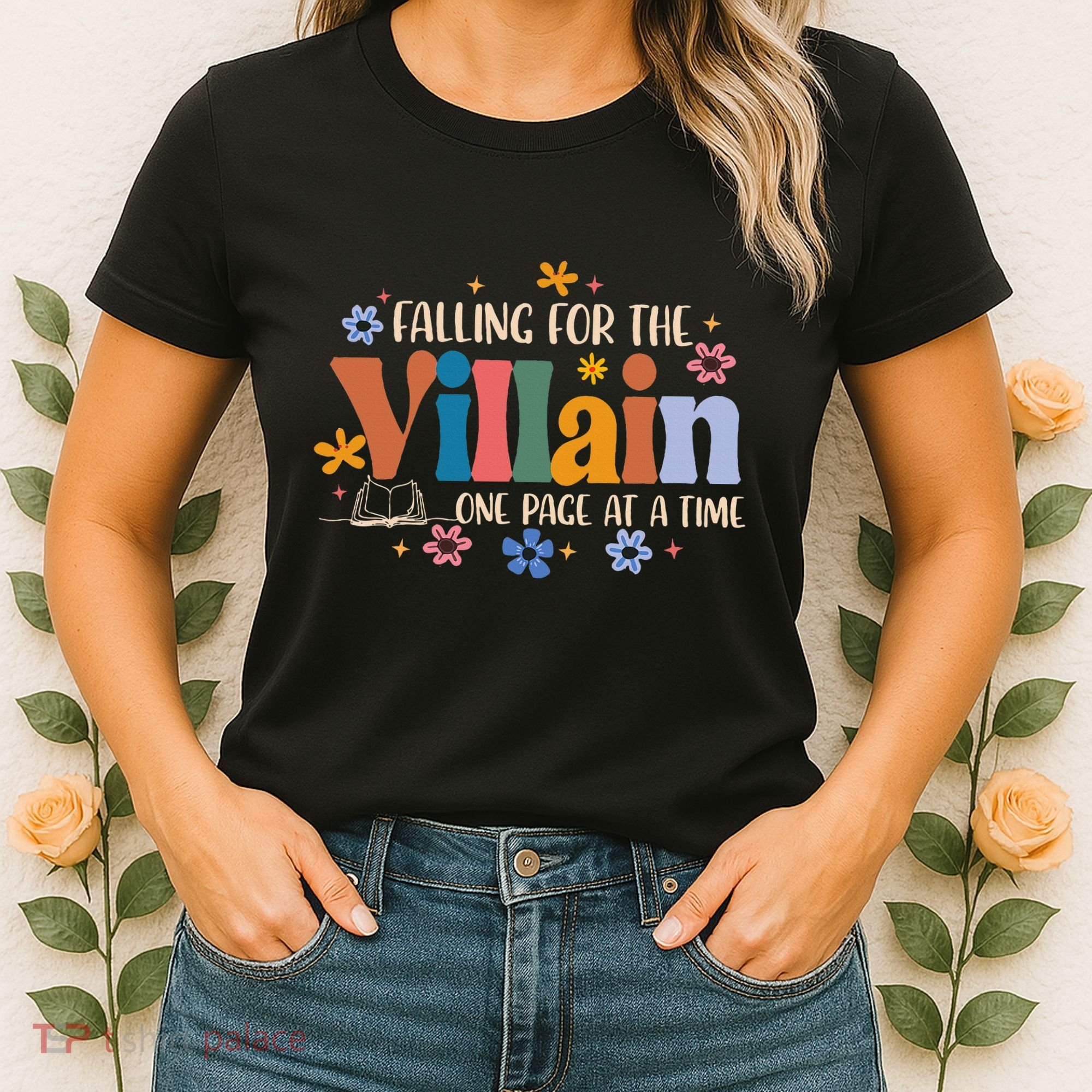 Spicy Smut Reader Falling For The Villain One Page At A Time Women's T-Shirt