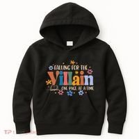 Spicy Smut Reader Falling For The Villain One Page At A Time Kids Hoodie thumb 0