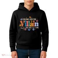 Spicy Smut Reader Falling For The Villain One Page At A Time Kids Hoodie thumb 4