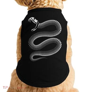 Snake Skeleton Reptile Python Cobra Herpetologist Doggie Tank