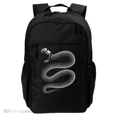Snake Skeleton Reptile Python Cobra Herpetologist Backpack