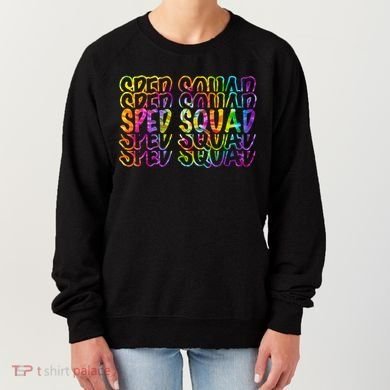 Sped Squad Rainbow Colorful Women's Sweatshirt