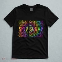 Sped Squad Rainbow Colorful T-Shirt thumb 5