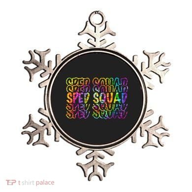 Sped Squad Rainbow Colorful Ornament