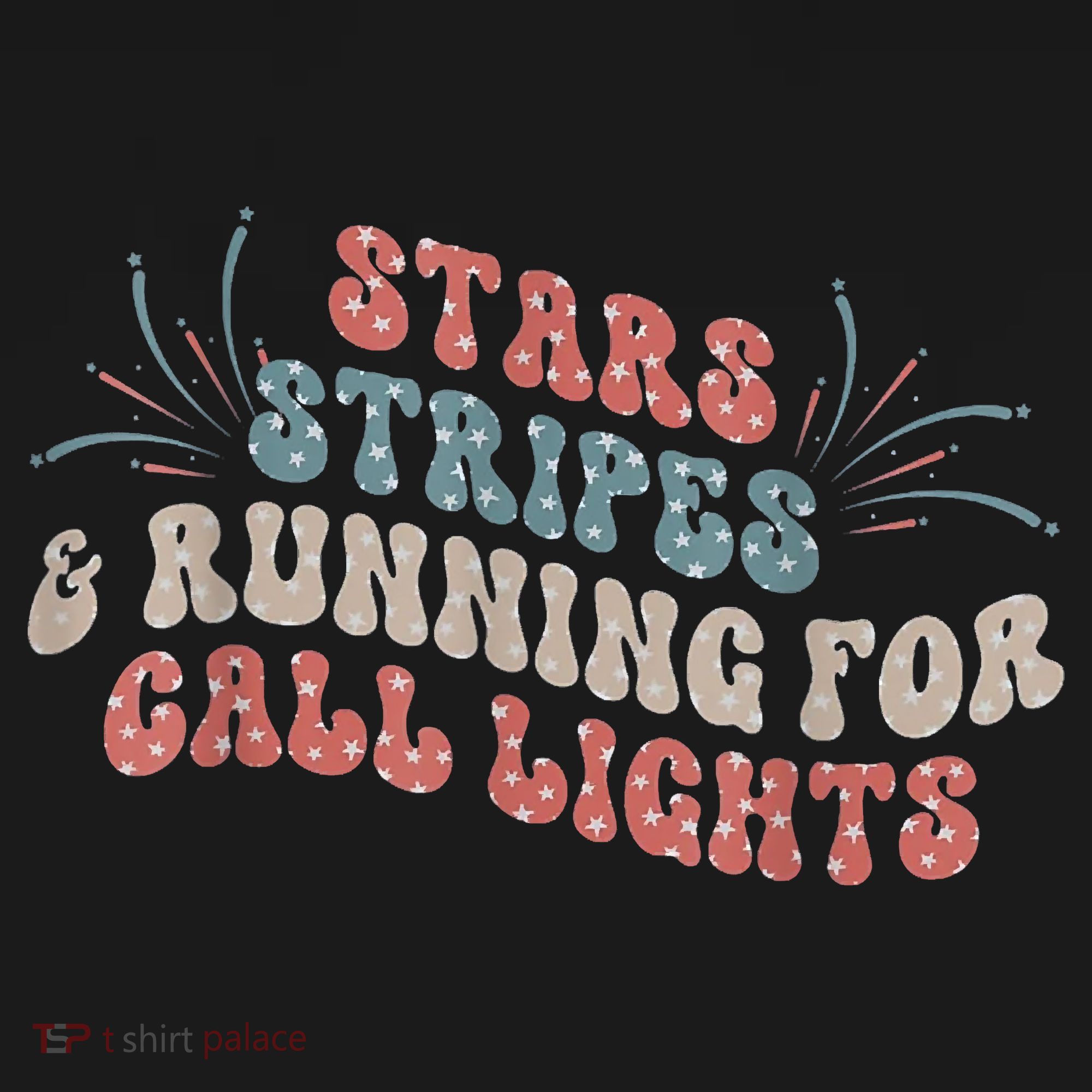 Stars Stripes Running For Call Lights CNA Nurse 4th Of July Women's Hoodie