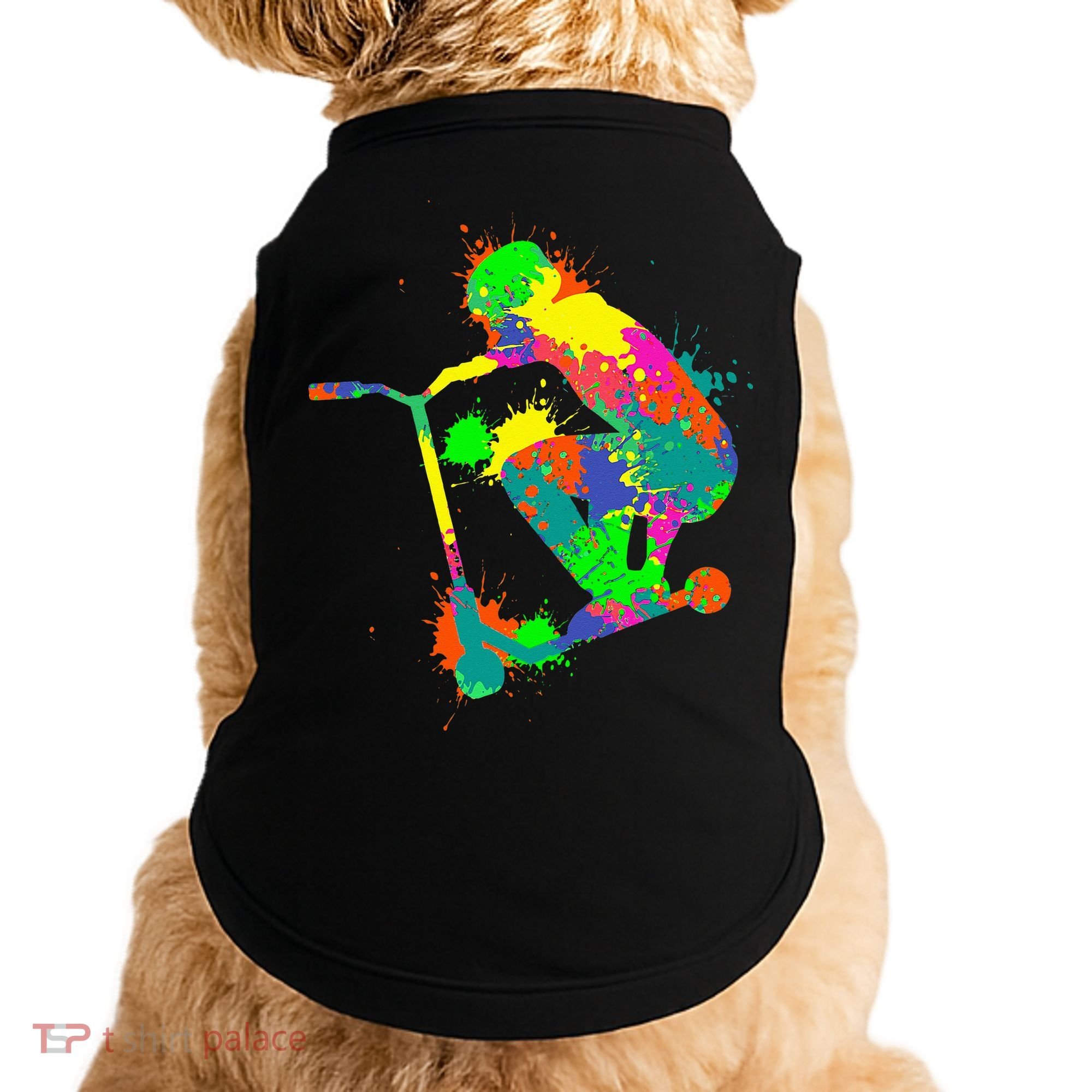Stunt Scooter Rider Doggie Tank