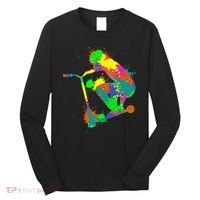 Stunt Scooter Rider Long Sleeve Shirt thumb 0