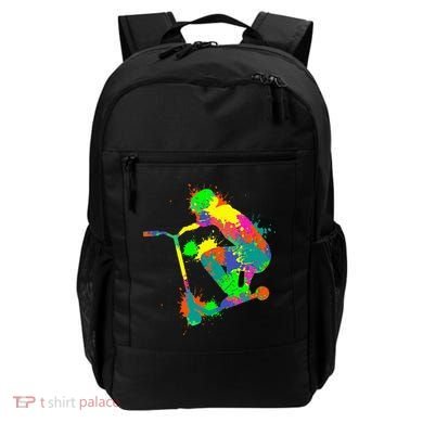 Stunt Scooter Rider Backpack