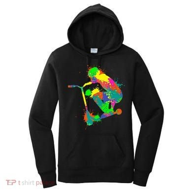 Stunt Scooter Rider Women's Hoodie