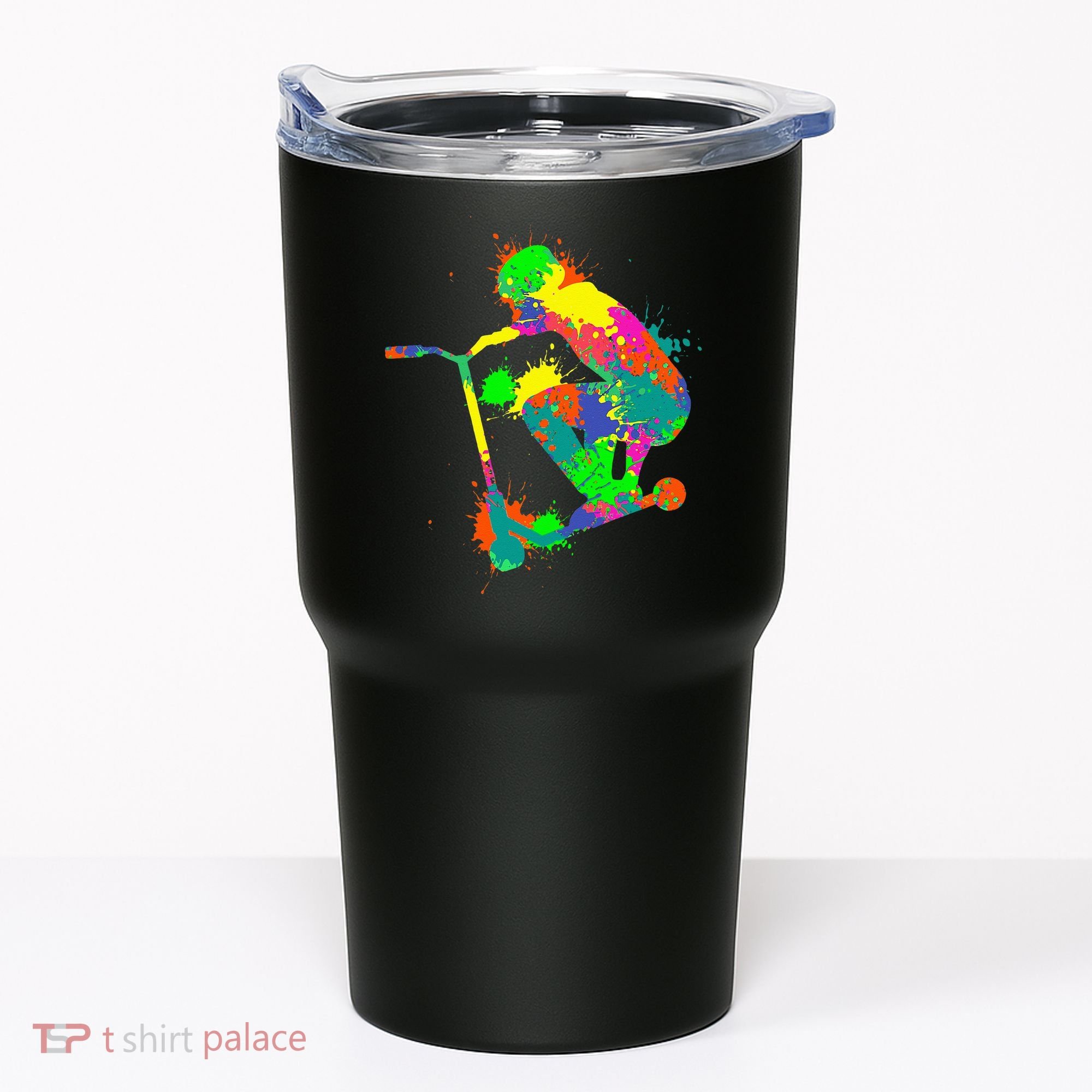 Stunt Scooter Rider Tumbler