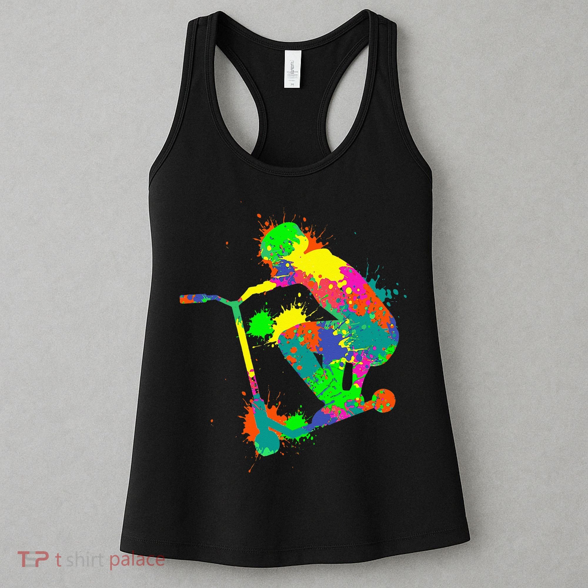 Stunt Scooter Rider Women's Tank Top