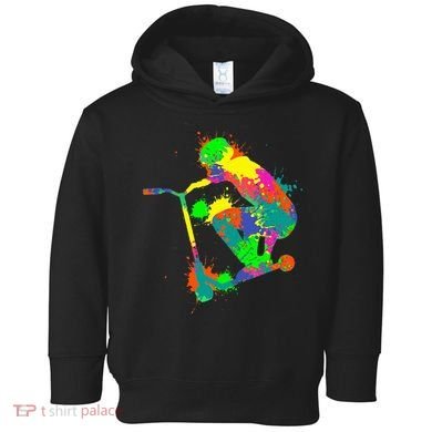 Stunt Scooter Rider Toddler Hoodie