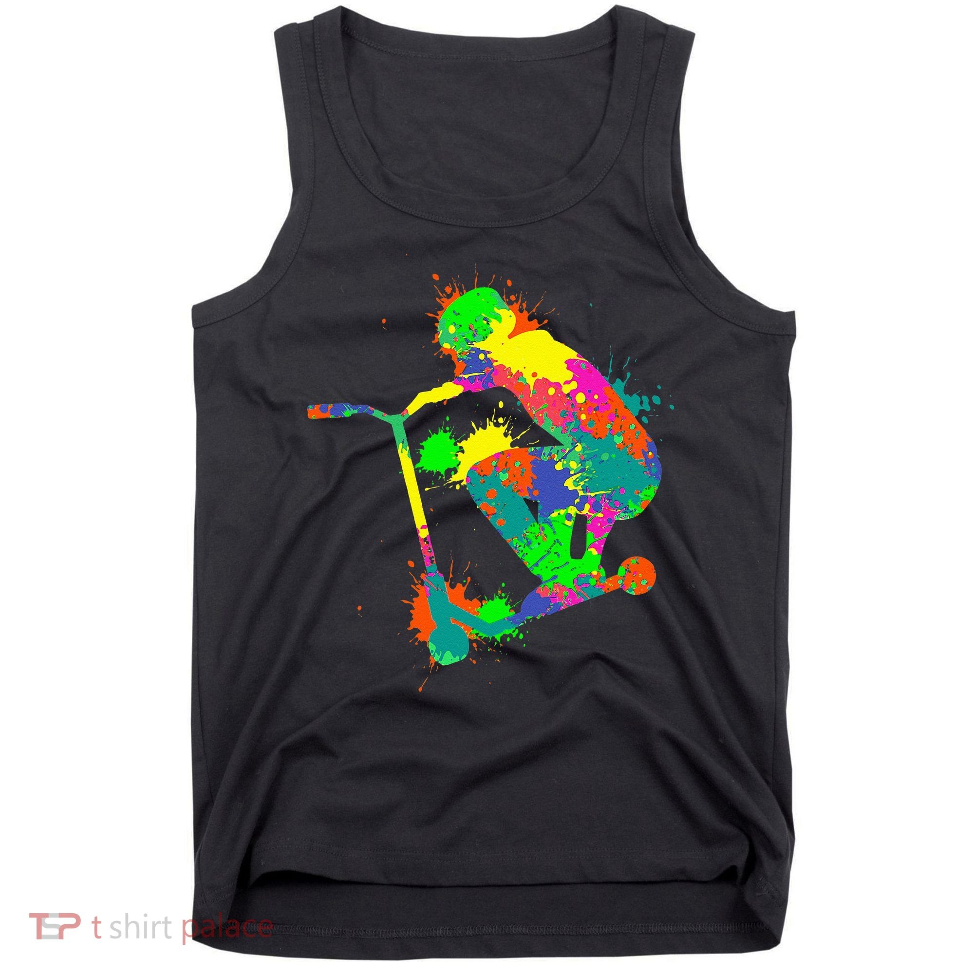 Stunt Scooter Rider Tank Top