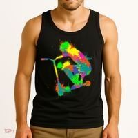 Stunt Scooter Rider Tank Top thumb 3