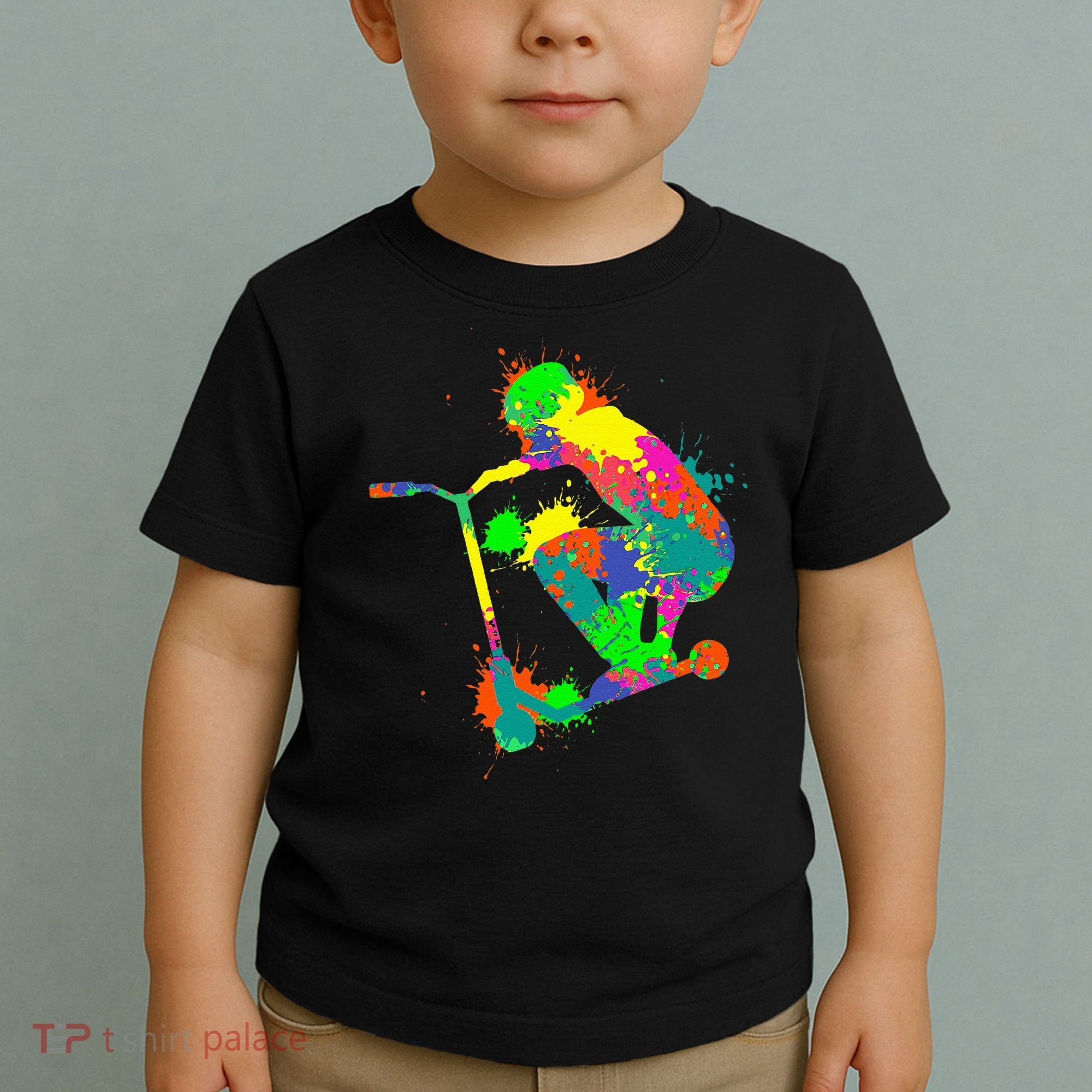 Stunt Scooter Rider Toddler T-Shirt