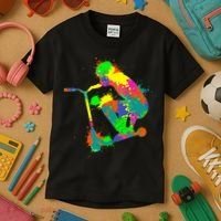 Stunt Scooter Rider Kids T-Shirt thumb 3