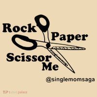 Sam Sparkswood Rock Paper Scissor Me Singlemomsaga Tote Bag thumb 4