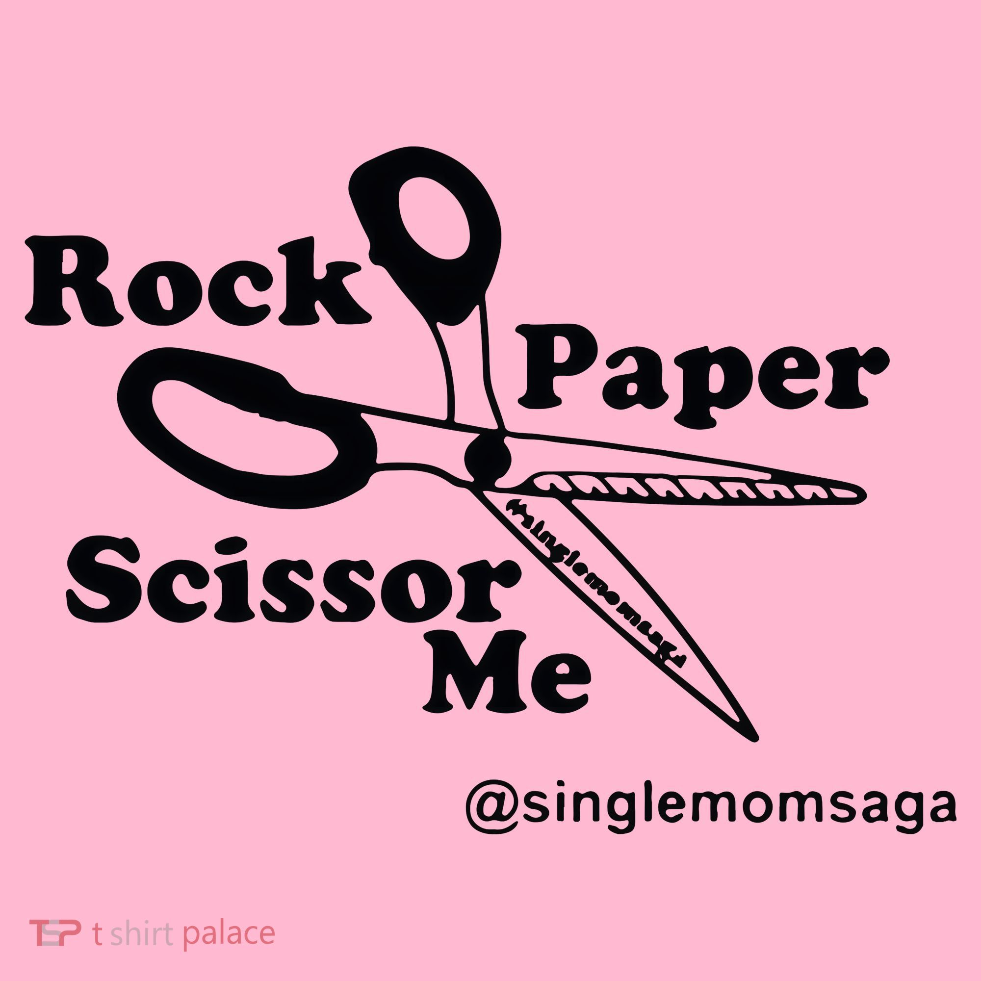 Sam Sparkswood Rock Paper Scissor Me Singlemomsaga Coaster