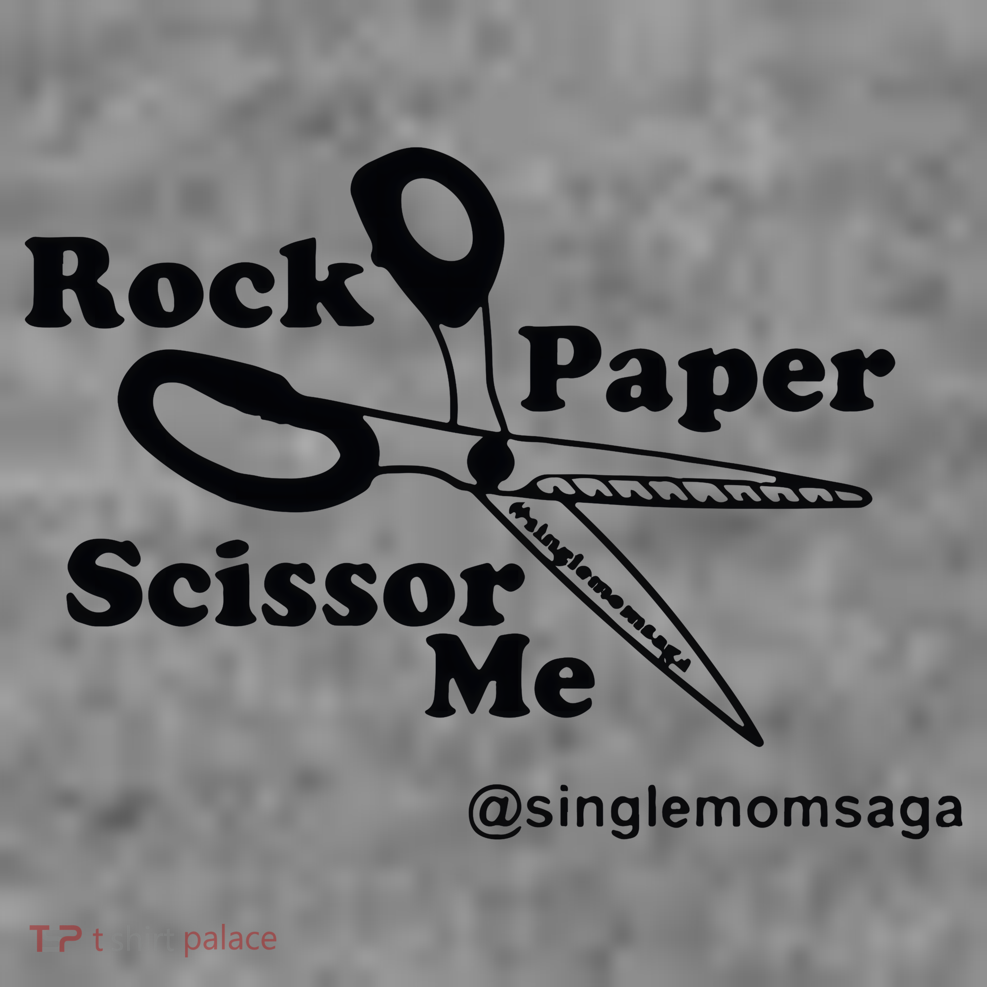 Sam Sparkswood Rock Paper Scissor Me Singlemomsaga Toddler Hoodie