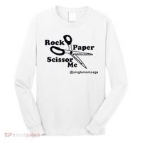 Sam Sparkswood Rock Paper Scissor Me Singlemomsaga Long Sleeve Shirt thumb 0