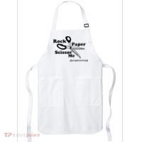 Sam Sparkswood Rock Paper Scissor Me Singlemomsaga Apron thumb 0