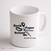 Sam Sparkswood Rock Paper Scissor Me Singlemomsaga Coffee Mug thumb 1