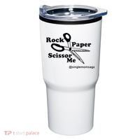 Sam Sparkswood Rock Paper Scissor Me Singlemomsaga Tumbler thumb 0