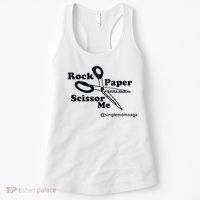 Sam Sparkswood Rock Paper Scissor Me Singlemomsaga Women's Tank Top thumb 0