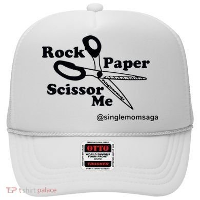 Sam Sparkswood Rock Paper Scissor Me Singlemomsaga Hat