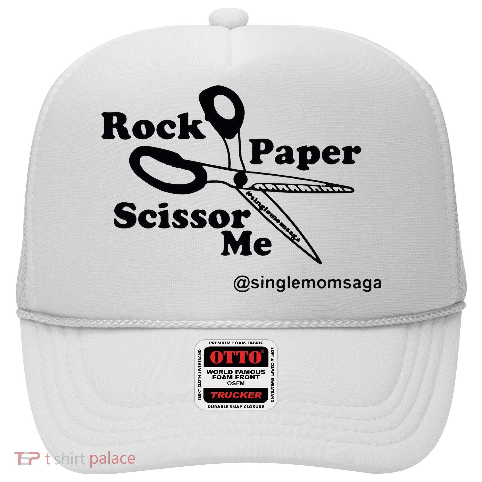 Sam Sparkswood Rock Paper Scissor Me Singlemomsaga Hat