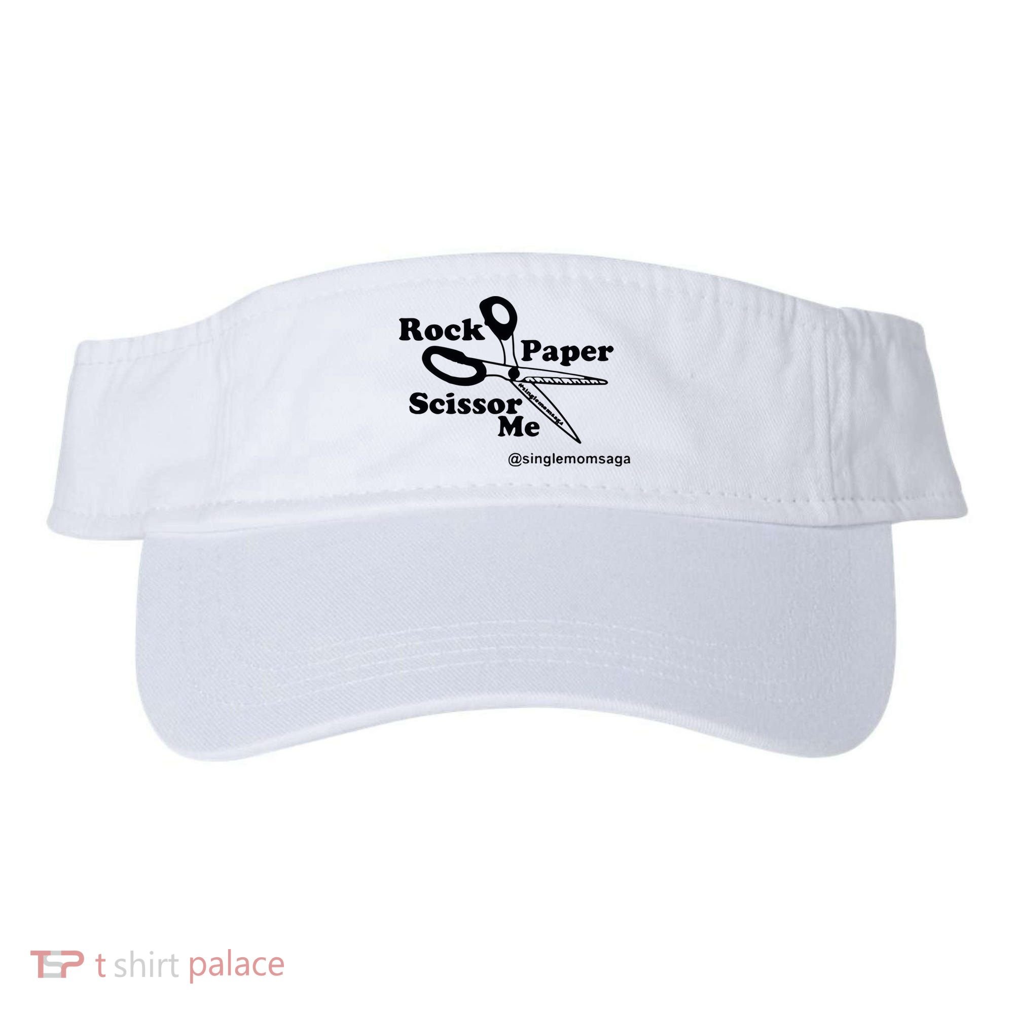 Sam Sparkswood Rock Paper Scissor Me Singlemomsaga Visor