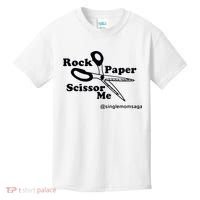 Sam Sparkswood Rock Paper Scissor Me Singlemomsaga Kids T-Shirt thumb 0
