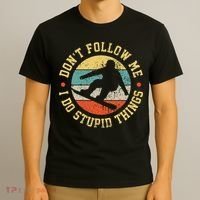 Snowboarding Snowboard Retro Vintage T-Shirt thumb 3