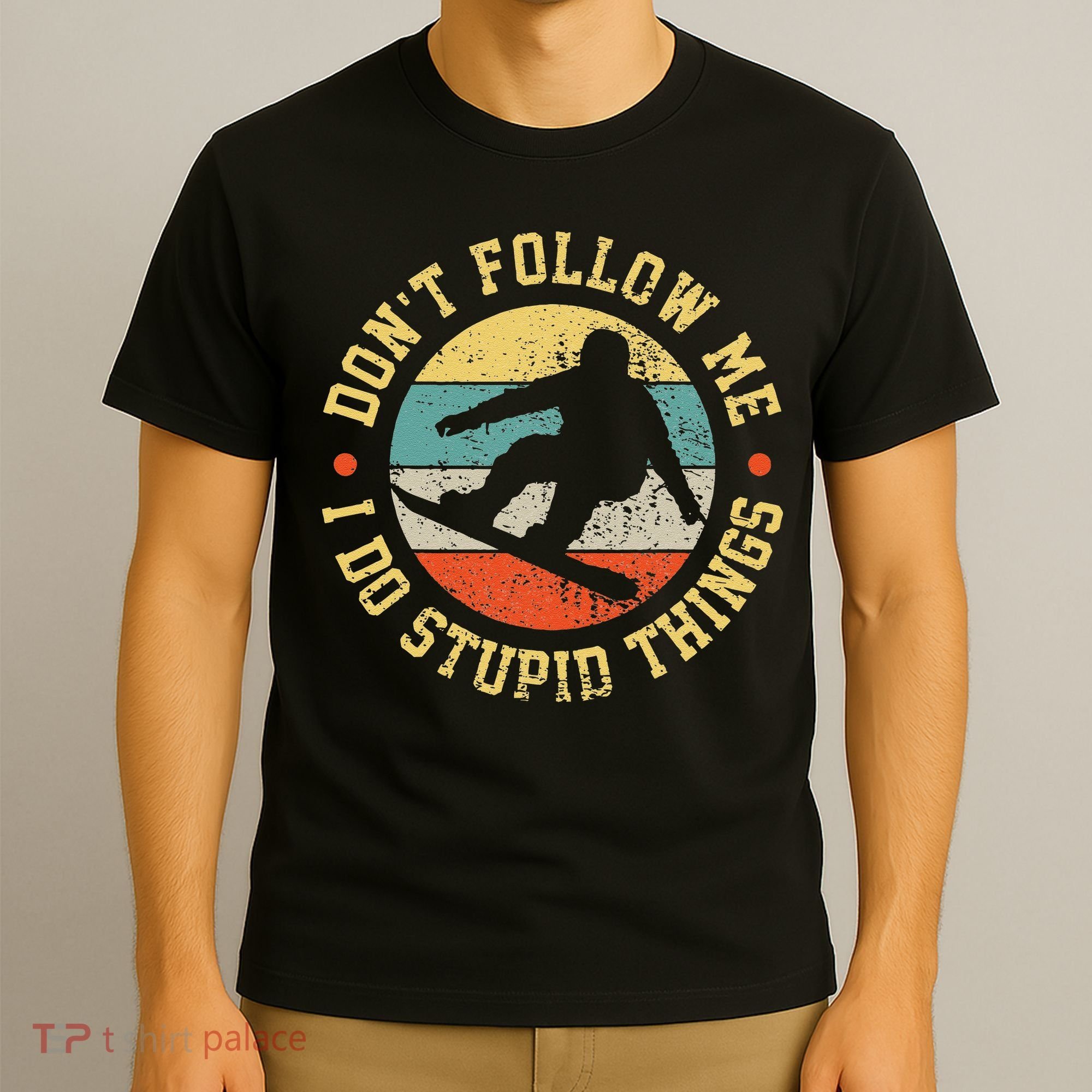 Snowboarding Snowboard Retro Vintage T-Shirt