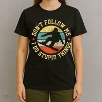 Snowboarding Snowboard Retro Vintage T-Shirt thumb 4