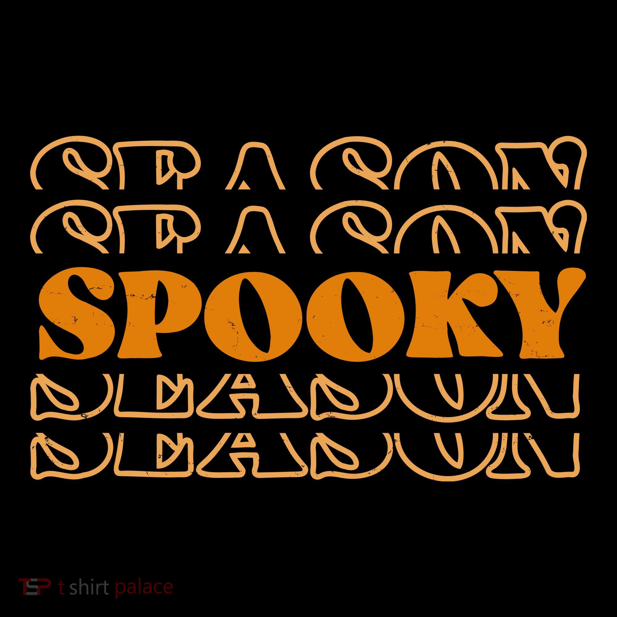 Spooky Season Retro Halloween Doggie Tank
