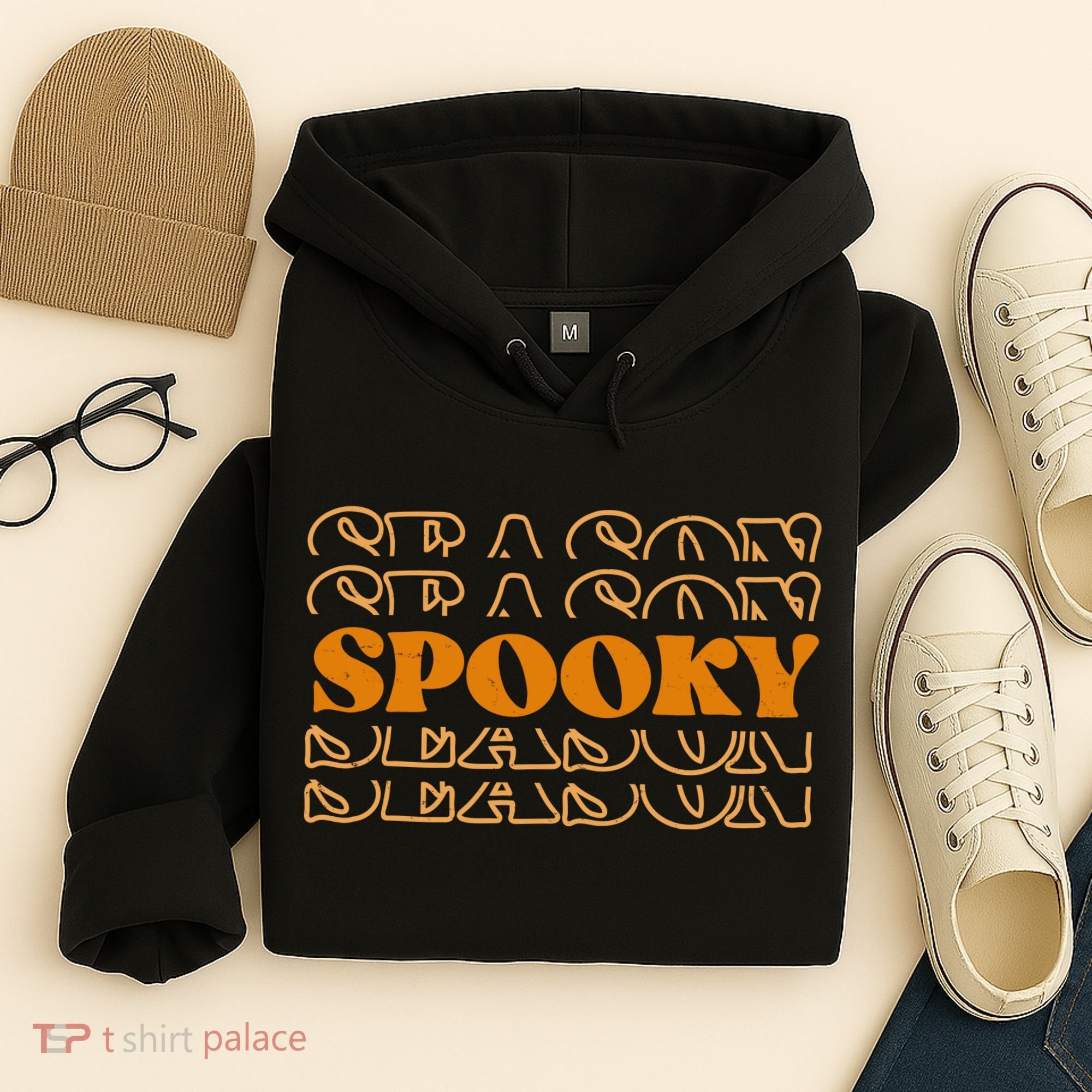 Spooky Season Retro Halloween Hoodie
