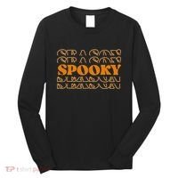 Spooky Season Retro Halloween Long Sleeve Shirt thumb 0