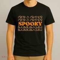 Spooky Season Retro Halloween T-Shirt thumb 3