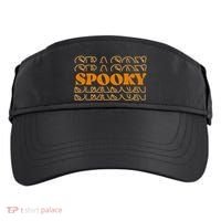 Spooky Season Retro Halloween Adult Drive Performance Visor thumb 0