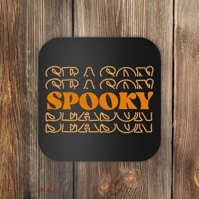 Spooky Season Retro Halloween Coaster