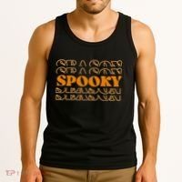 Spooky Season Retro Halloween Tank Top thumb 3