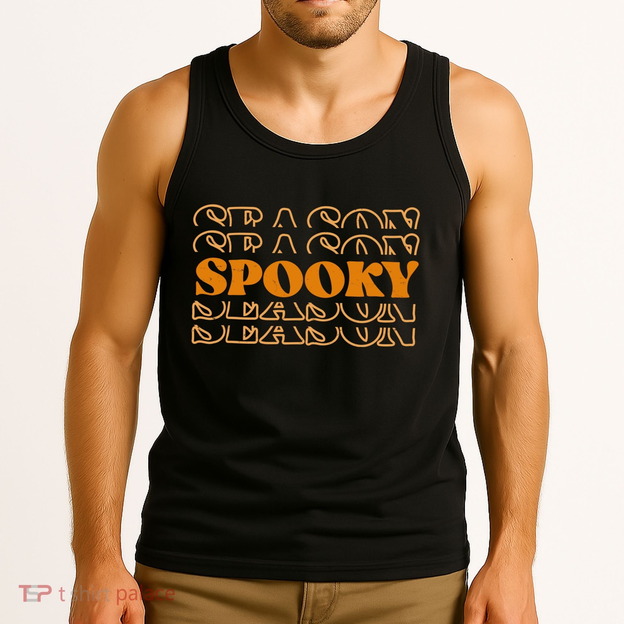 Spooky Season Retro Halloween Tank Top