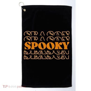 Spooky Season Retro Halloween Golf Towel