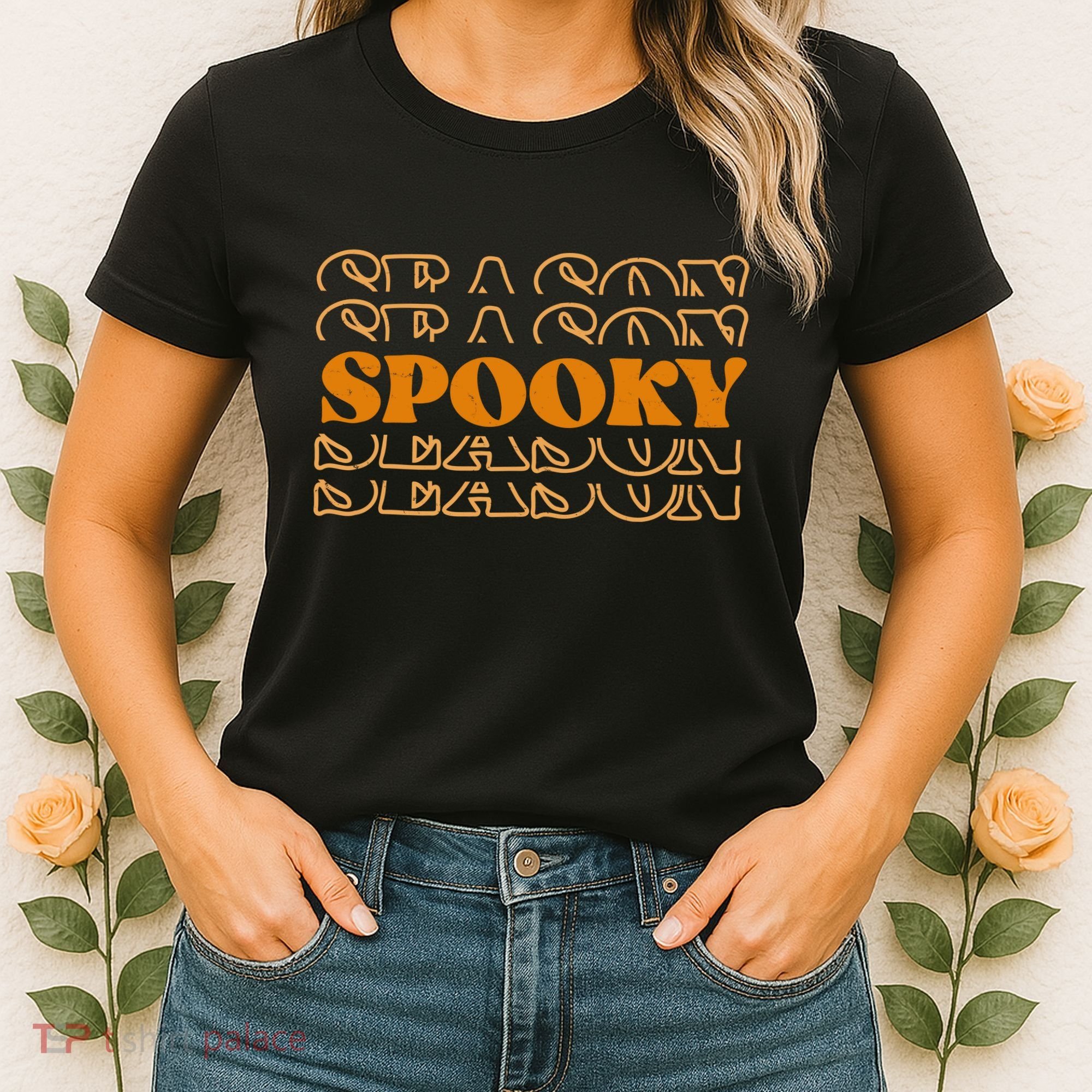 Spooky Season Retro Halloween Women's T-Shirt