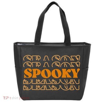 Spooky Season Retro Halloween Tote Bag